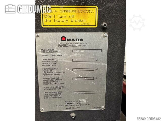 AMADA ENSIS-3015 AJ AMADA ENSIS-3015 AJ