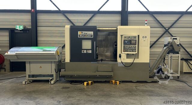 Centro de torneamento e fresagem CNC Victor Taichung Vturn A26SY
