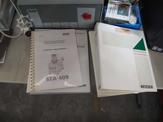 Thermoanalysegerät Netzsch STA 409 EP