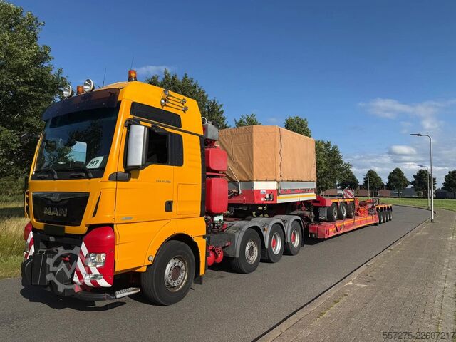 Niska ładowacz Goldhofer STZ-VP8 3+5 Low Loader with Extension Beams