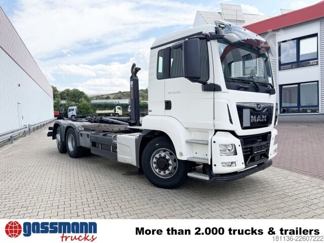 Kroklastbil MAN TGS 26.430 6x4H-4 BL, HydroDrive, Lenk-/Liftachse,