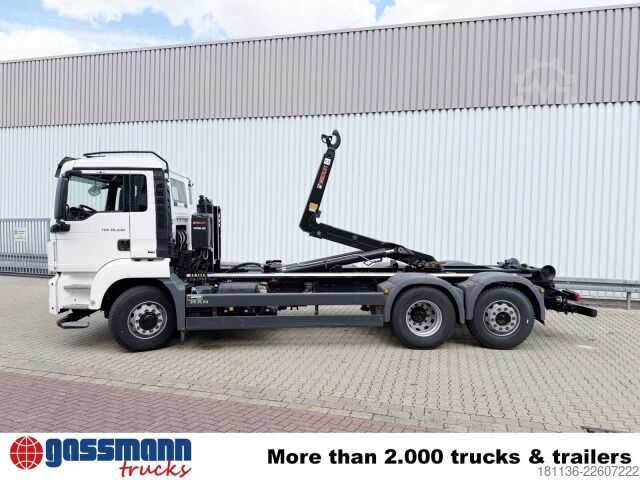 Kroklastbil MAN TGS 26.430 6x4H-4 BL, HydroDrive, Lenk-/Liftachse,