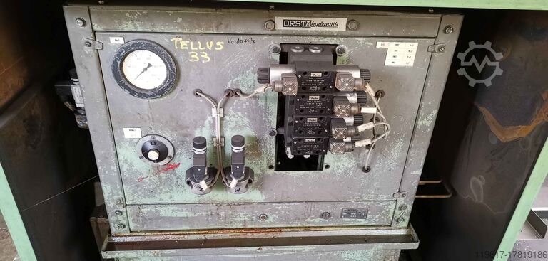 Tabela dosadan mlin / horizontalna dosadan mlin VEB Union Gera BFT 110/6