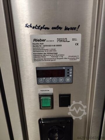 Espositore a buffet Banco refrigerato Vetrina refrigerata Rieber MaxMo