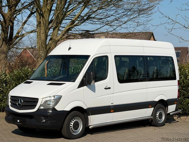 Minibuss MERCEDES-BENZ Sprinter 314 BlueTEC 9Sitze Motor baut Druck auf