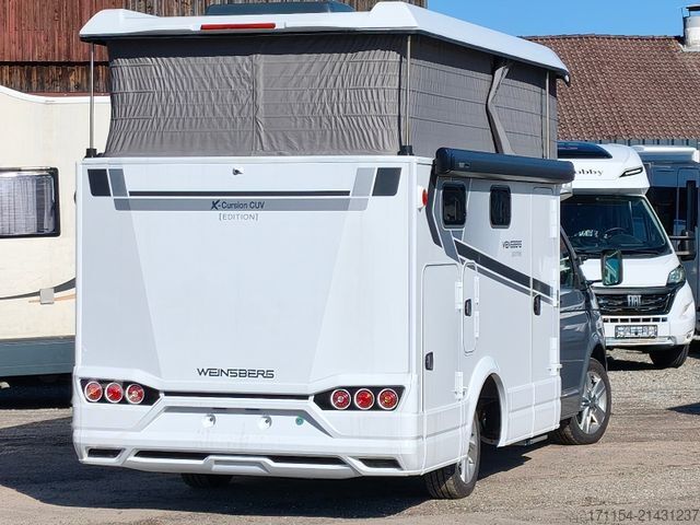 Halvintegrerad husbil WEINSBERG X-Cursion CUV 500 MQ mit slideBett,4 personen