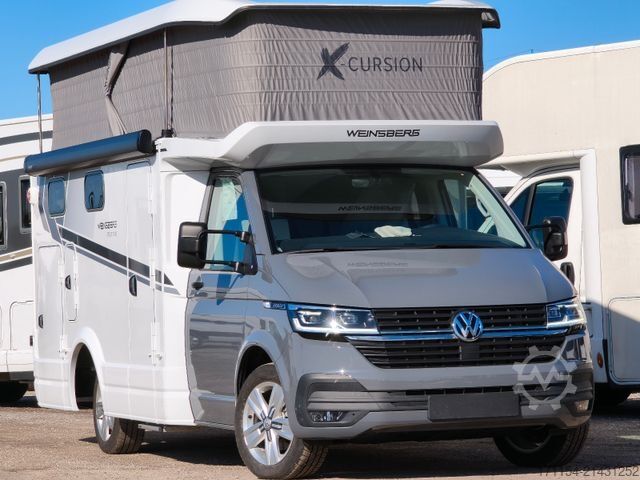 Halvintegrerad husbil WEINSBERG X-Cursion CUV 500 MQ mit slideBett,4 personen