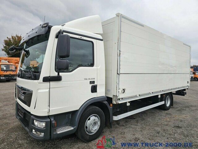 Camión de bebidas MAN 12.220 Dinkel Getränkewagen Schwenkwand VDI700F