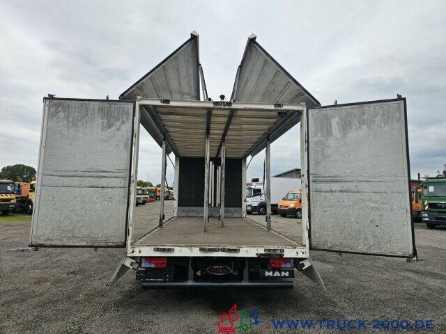 Camión de bebidas MAN 12.220 Dinkel Getränkewagen Schwenkwand VDI700F