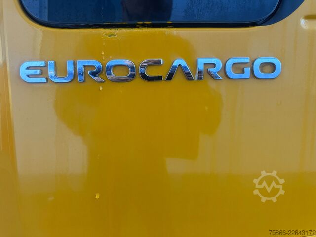 Ponyvával szerelt furgon IVECO 80-21 Eurocargo Doka Pr.&Pl.6 Sitzer Euro6 Klima