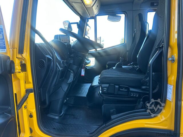 Ponyvával szerelt furgon IVECO 80-21 Eurocargo Doka Pr.&Pl.6 Sitzer Euro6 Klima