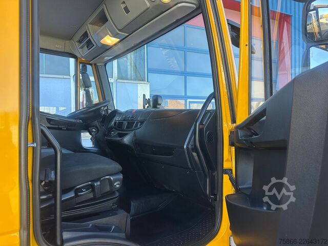 Ponyvával szerelt furgon IVECO 80-21 Eurocargo Doka Pr.&Pl.6 Sitzer Euro6 Klima