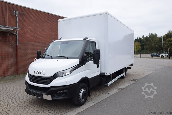 Vrachtwagen met bakwagen Iveco Daily  70 C18 Koffer LBW Automatik Tempomat EU6E
