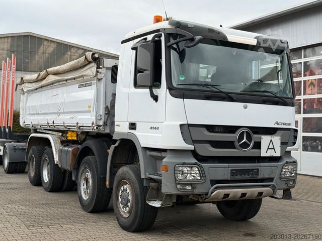 Kipper LKW MERCEDES-BENZ ACTROS 4144 8x6 Euro 5 Kipper mit Bordmatik