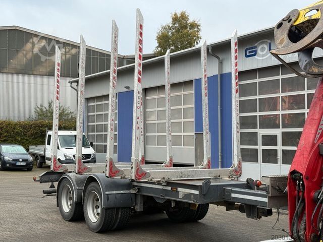 Holztransporter LKW VOLVO FH 510 8x4 Holztransporter Kran PENZ *Anhänger