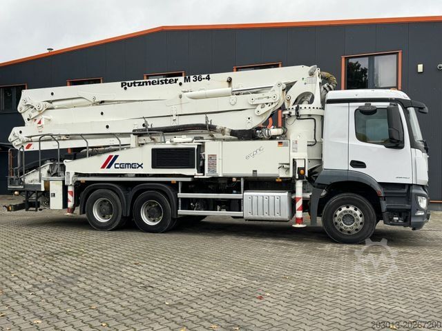 Betonpumpen-LKW MERCEDES-BENZ AROCS 2840 6x4 Betonp. Putzmeister BSF36-4.16HLS