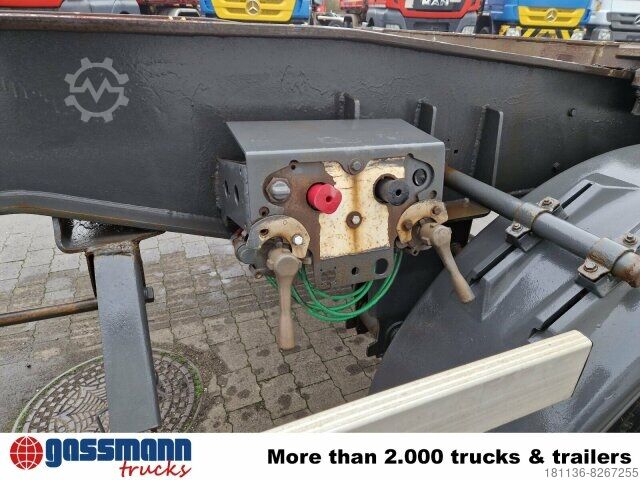 Afzetcontainer-aanhangwagen Schmitz ACF 18 S, Schlittenabroller bis 7 m Beh.