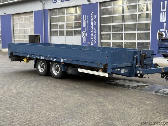Ρυμουλκούμενο HUMBAUR HBT 116225 BE 2-Achs Tandem Tieflader