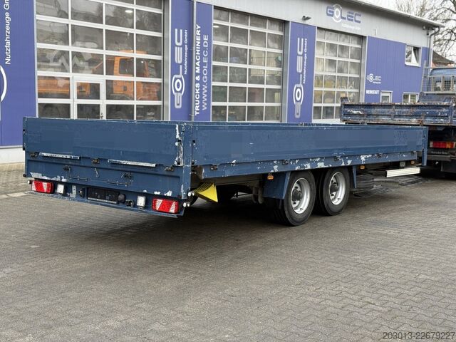 Ρυμουλκούμενο HUMBAUR HBT 116225 BE 2-Achs Tandem Tieflader