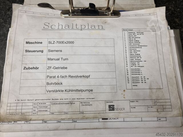 CNC soustruh Seiger GÜNSTIG abzugeben! SLZ 700E