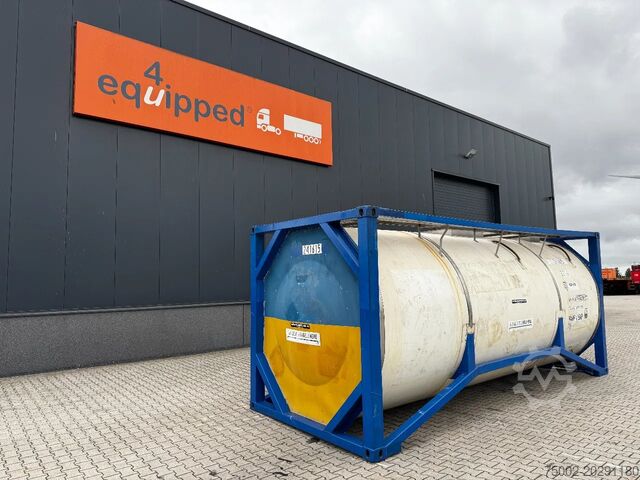 Containerul rezervor Welfit Oddy 24.0500L / 1-COMP, 20FT ISO, UN PORTABLE T11, N...