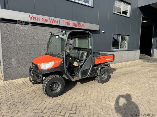  KUBOTA RTVX900 UTV Gator 4X4 Diesel hydraulische kipbak 2018 3550uur