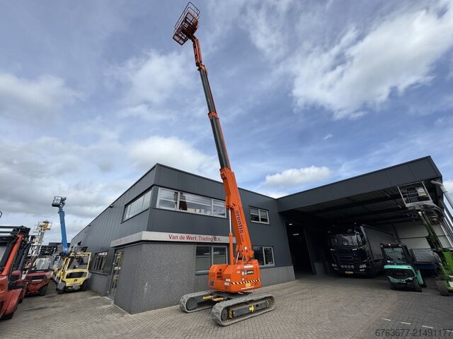  HITACHI HX140B-2 Rups hoogwerker telescoop NONMARKING 2012 KUBOTA DIESEL 15.8M Werkhoogte Keuring 12/26