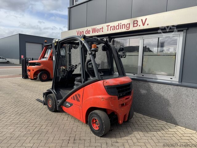 Linde H20D-02/600 tripla 465 Freelift / oldalmozgató / 4. funkció 2017 DÍZEL 73500 óra LINDE H20D-02/600 triplo 465 Freelift / Sideshift /  4e functie 2017 DIESEL 73500uur