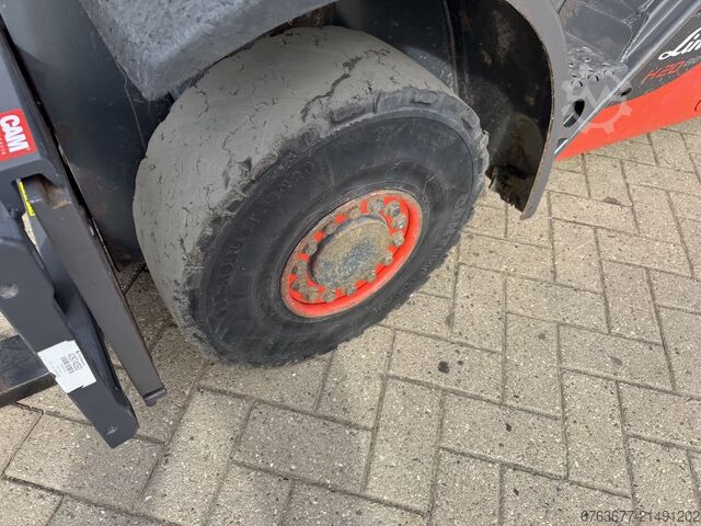 Linde H20D-02/600 tripla 465 Freelift / oldalmozgató / 4. funkció 2017 DÍZEL 73500 óra LINDE H20D-02/600 triplo 465 Freelift / Sideshift /  4e functie 2017 DIESEL 73500uur