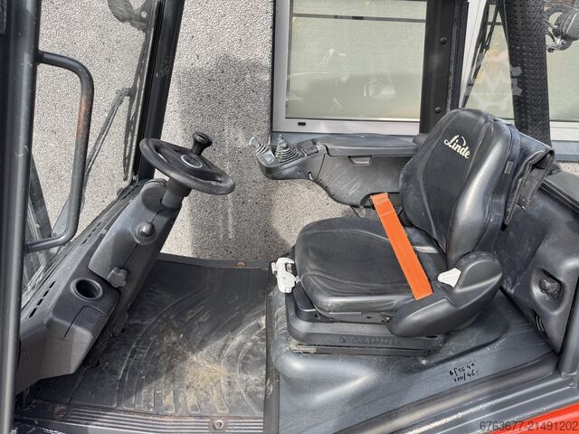 Linde H20D-02/600 tripla 465 Freelift / oldalmozgató / 4. funkció 2017 DÍZEL 73500 óra LINDE H20D-02/600 triplo 465 Freelift / Sideshift /  4e functie 2017 DIESEL 73500uur