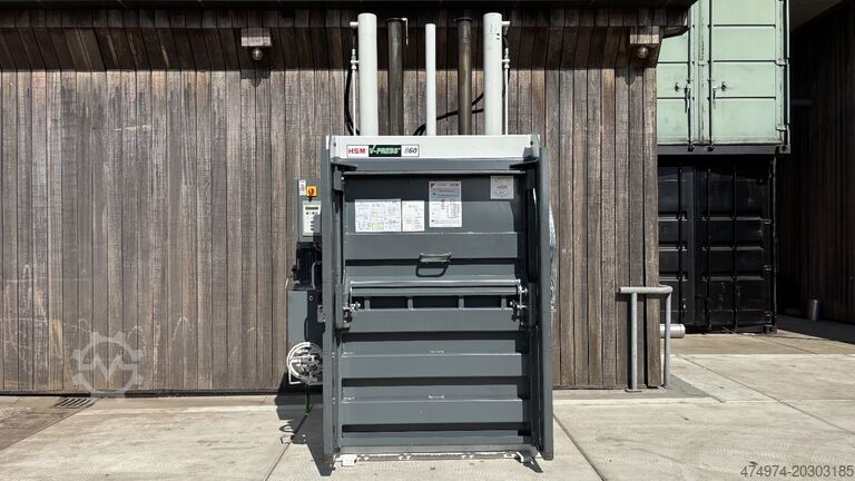 Prasa belująca, prasa do odpadów, prasa do tekstyliów, recykling HSM V-Press 860 Plus