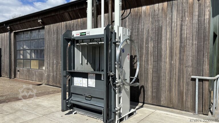 Prasa belująca, prasa do odpadów, prasa do tekstyliów, recykling HSM V-Press 860 Plus