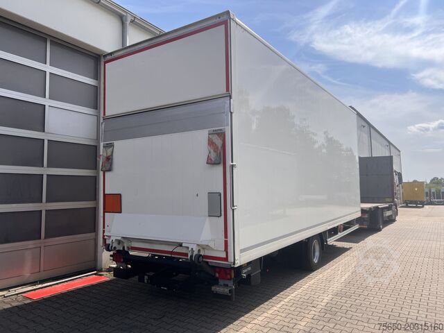 Skåpsläp Ackermann Z-KA-F10.5/7,5  1 Achs Kofferanhänger mit Ladebordwand 10,5 t GG