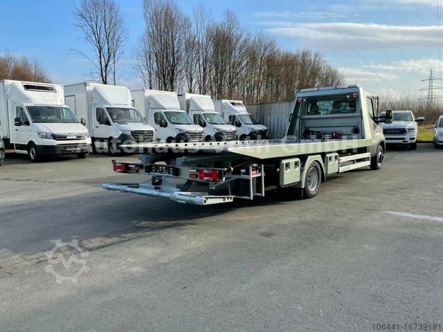 Transporter samochodowy IVECO 72C18 Schiebeplateau / Hubbrille/