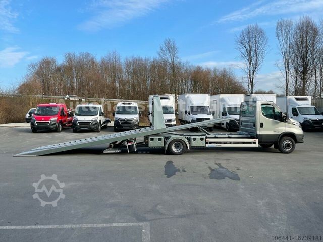 Autószállító IVECO 72C18 Schiebeplateau / Hubbrille/