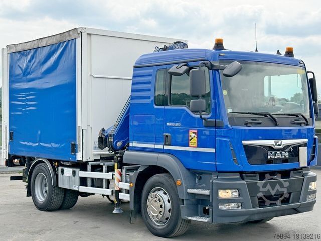 Teherautóra szerelt daru MAN TGM 15.250* FASSI F110A.0.23 * TOPZUSTAND