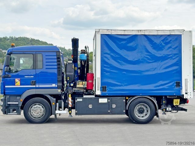 Teherautóra szerelt daru MAN TGM 15.250* FASSI F110A.0.23 * TOPZUSTAND