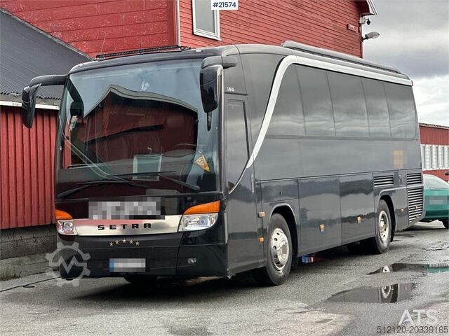 Setra S411 turistbuss med 29+2+1 säten och vinterdäck. Setra S411 tour bus w/ 29+2+1 seats and winter tires. Lo