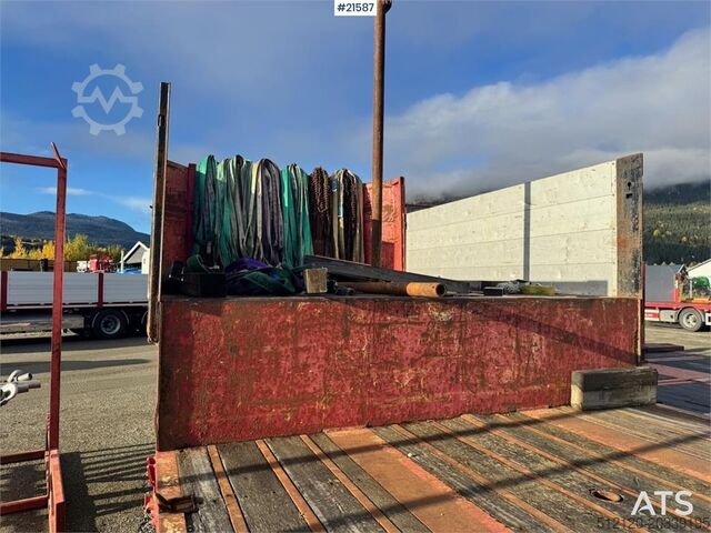 HRD darus félpótkocsi HRD Crane semitrailer.