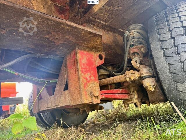 Semi-remorque grue HRD HRD Crane semitrailer.