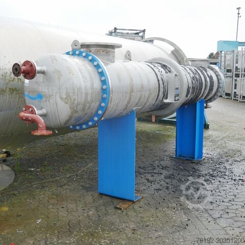 13.8 m² tube bundle heat exchanger made of V4A Industrieanlagentechnik Frauental GmbH 9768