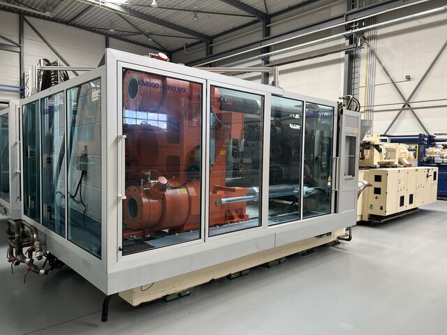 Injection molding machine KraussMaffei KM 800 - 6100 MX