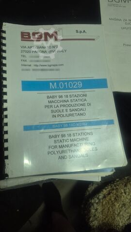 PU Manufacturing Sole Machine BGM Baby 18