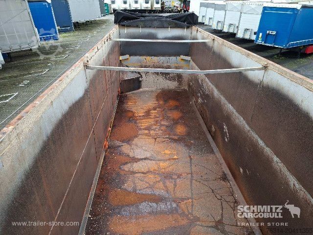 Tipper semitrailer Kempf Kipper Stahlrundmulde 36m³