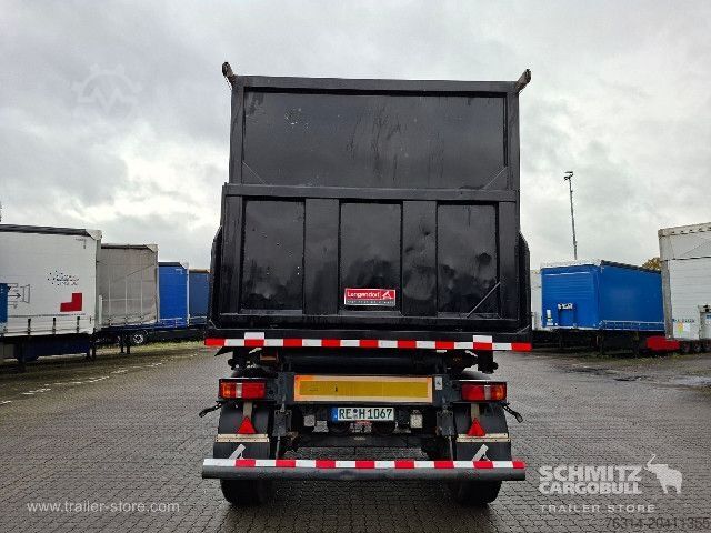 Tipper semitrailer Kempf Kipper Stahlrundmulde 36m³