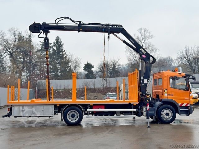 Autolaadkraan MERCEDES-BENZ ATEGO 1324 * HIAB 144 B - DUO + Bohrgerät * TOP
