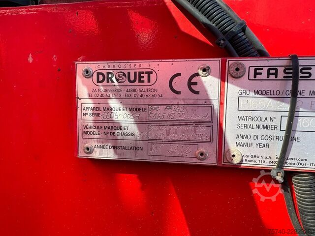 Kraanwagen Renault Premium 380 DXI + FASSI F 165-- 2 X EXT. + REMO...