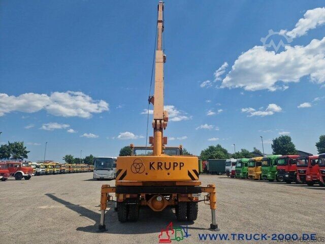Autolaadkraan Krupp Krupp 12GTT 4x4 Hakenhöhe 16m Original 16.253 Km