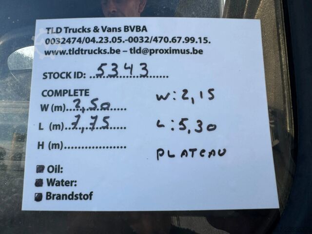 Bestelwagen autodrager Renault Midliner 180 **8BOLTS-FRENCH TRUCK**