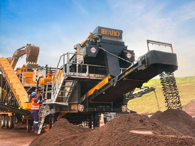 Breekinstallatie FABO cone crusher / stone crusher 150-250 TPH Cone crusher MCC-200
